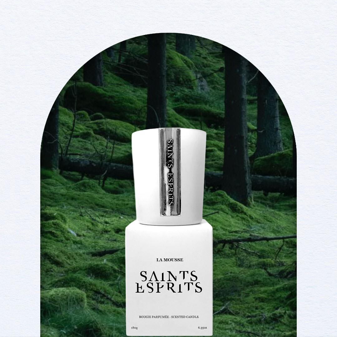 Saints Esprits - LA MOUSSE - Bougie parfumée (Cèdre et Vétiver)